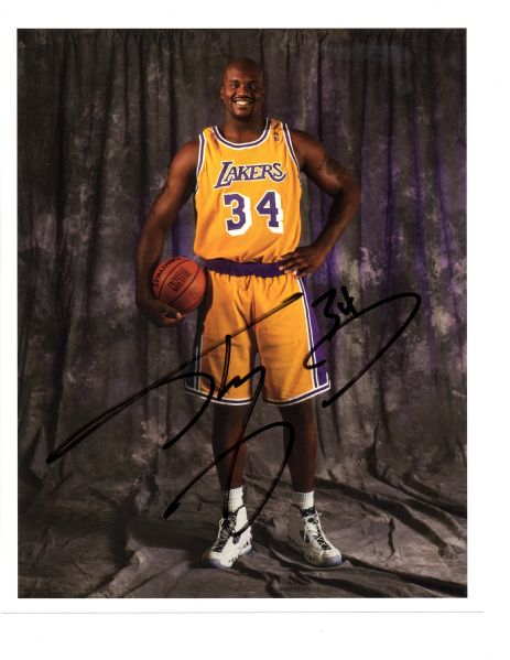 Shaquille ONeal Autographed 8x10 Photo