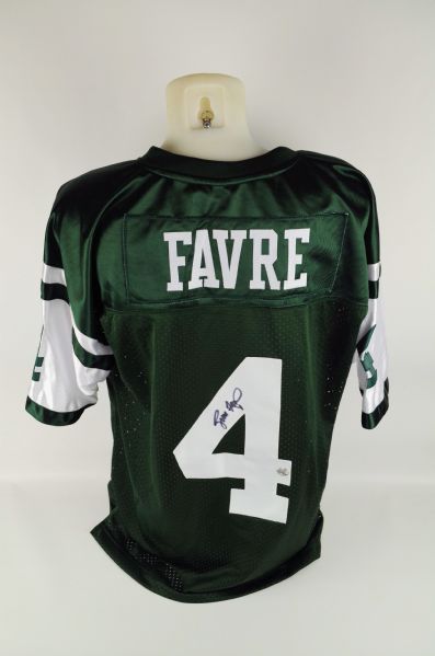 Brett Favre Autographed New York Jets Jersey