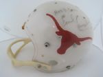 Earl Campbell 1977 Texas Longhorns Autographed Game Suspension Helmet w/Heavy Use