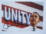 Barack Obama Autographed Trading Card JSA LOA