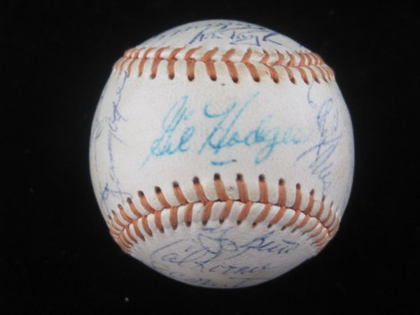 Vinatge 1969 New York Mets Team Signed Baseball w/Provenance JSA LOA