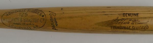 Roberto Clemente 1966-1968 Pittsburgh Pirates Professional Model Bat w/Heavy Use MEARS GU 10 
