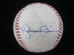 Mariano Rivera Autographed Game Used Baseball From Record Breaking Game MLB Authenticated