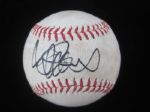 Ichiro Suzuki Game Used & Autographed Baseball From 1st HR w/Yankees & 100th Career HR MLB Authenticated 