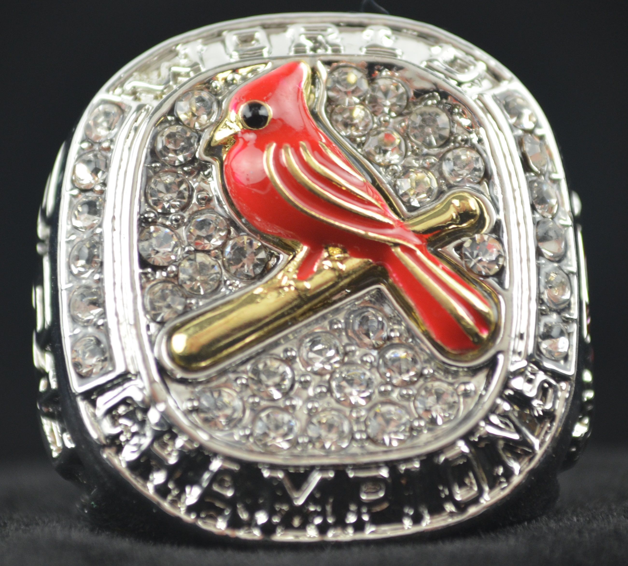 Lot Detail - St. Louis Cardinals 2011 World Series Championship Replica Ring & Sweatshirt