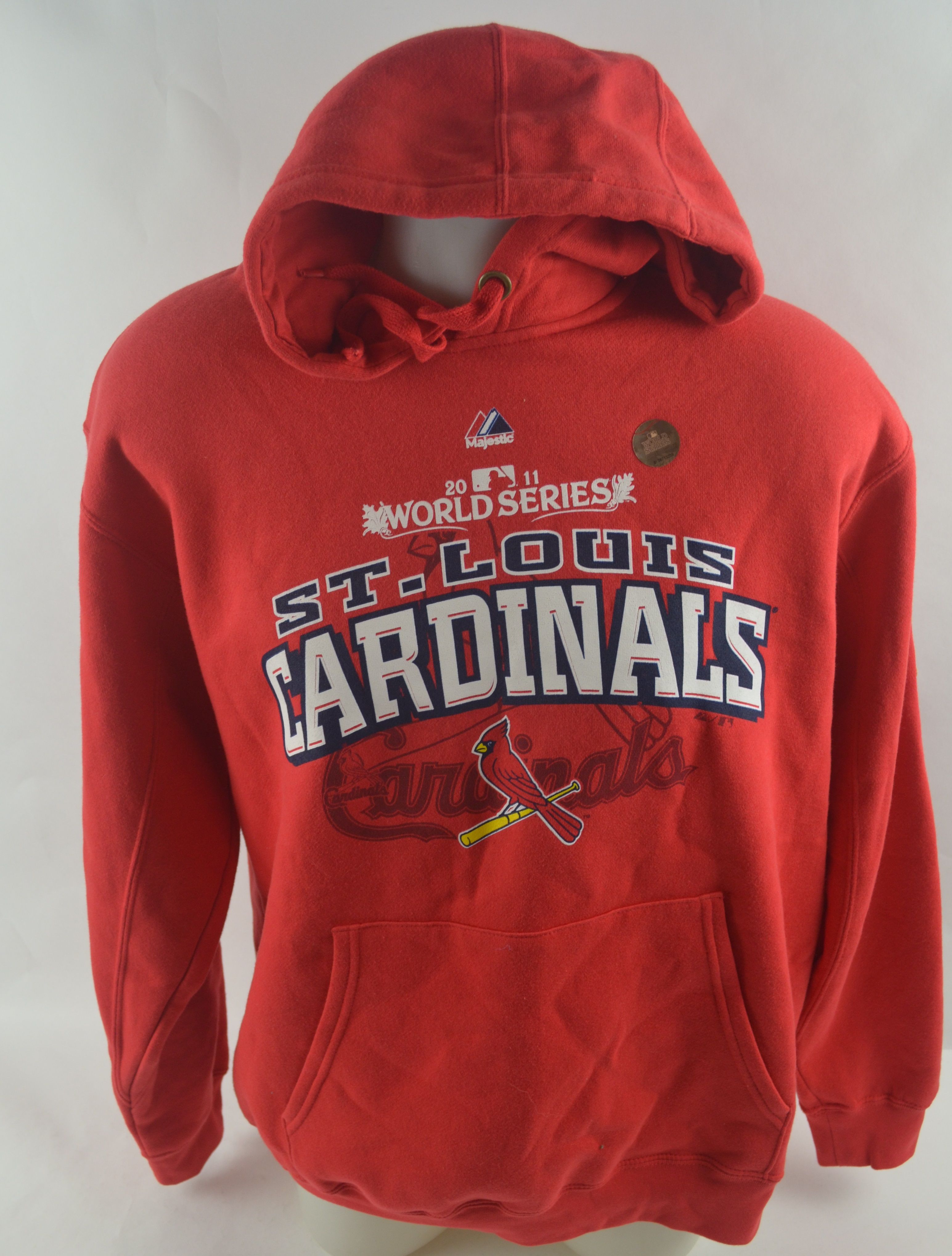 Lot Detail - St. Louis Cardinals 2011 World Series Championship Replica Ring & Sweatshirt