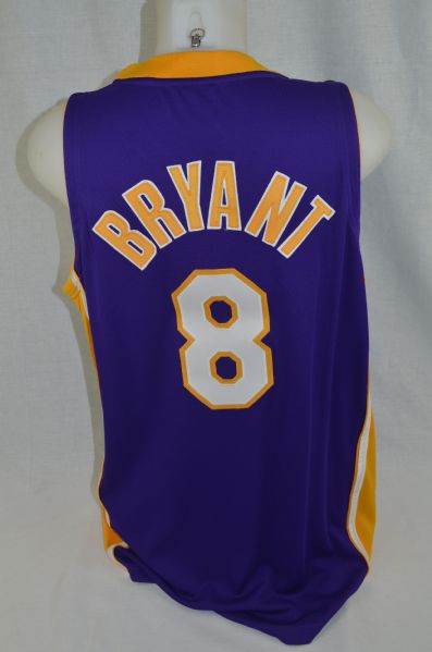 Kobe Bryant 2001 Autographed Los Angeles Lakers LE Jersey UDA