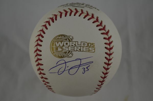 Frank Thomas Autographed 2005 World Series Baseball