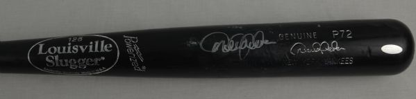 Derek Jeter 2008 New York Yankees Game Used & Autographed Bat with Steiner/Jeter LOA