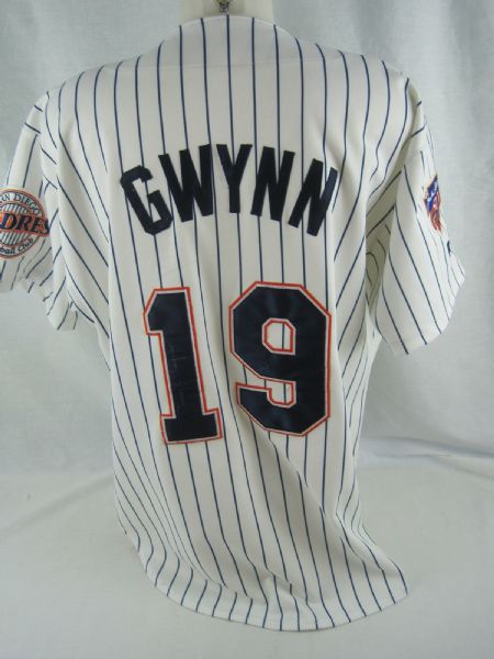 Tony Gwynn 1997 San Diego Padres Professional Model Jersey w/Medium Use