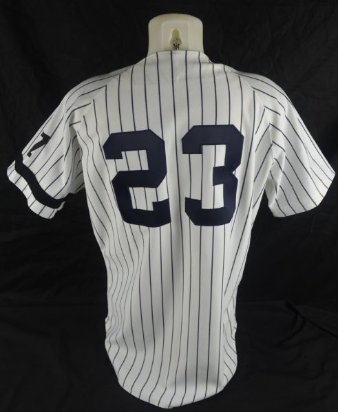 Don Mattingly 1995 New York Yankees Professional Model Jersey w/Mickey Mantle Patch