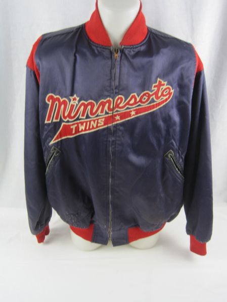 Minnesota Twins 1960s Professional Model Dugout Jacket w/Heavy Use