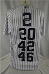 New York Yankees "Core Four" Autographed Limited Edition Jersey #14/27