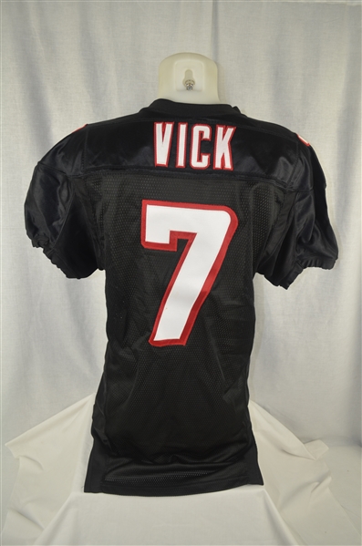 Michael Vick 2002 Atlanta Falcons Professional Model Jersey w/Light Use