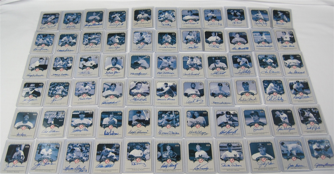 New York Yankees 2003 Upper Deck Signature Series w/66 Autographed Cards