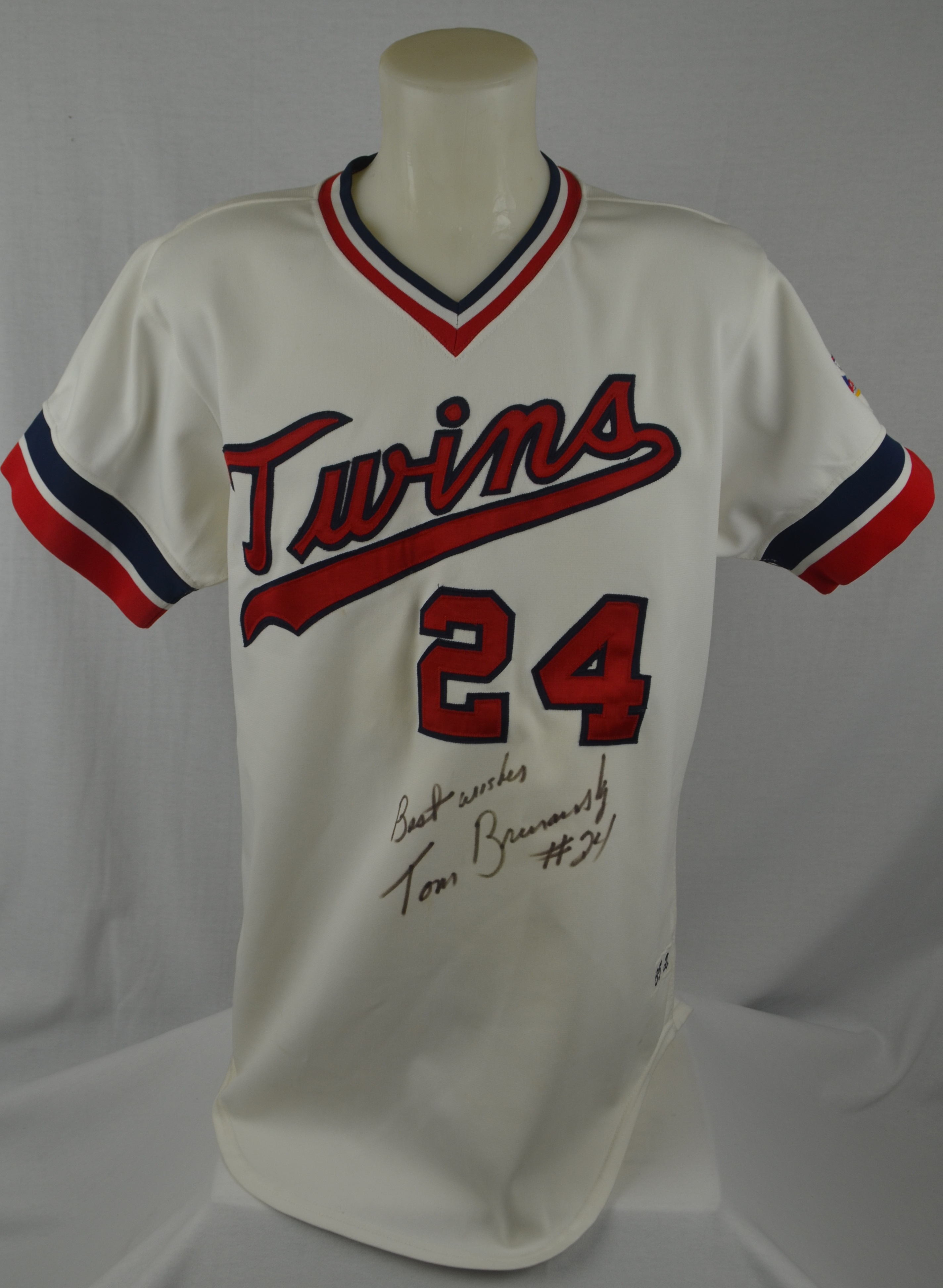 Lot Detail - Tom Brunansky 1985 Minnesota Twins Professional Model ...