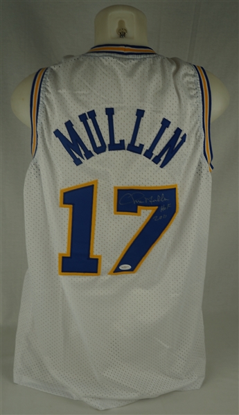 Chris Mullin Autographed Golden State Warriors Jersey