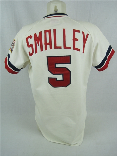Roy Smalley 1979 Minnesota Twins Professional Model Jersey & Hat w/Heavy Use