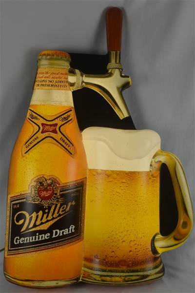 Vintage Miller Beer Neon Sign