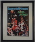 Michael Jordan Autographed & Framed 1984 Rookie Sports Illustrated UDA