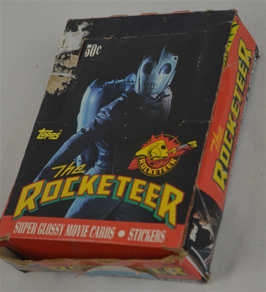 The Rocketeer 1991 Box of Unopened Topps Cards