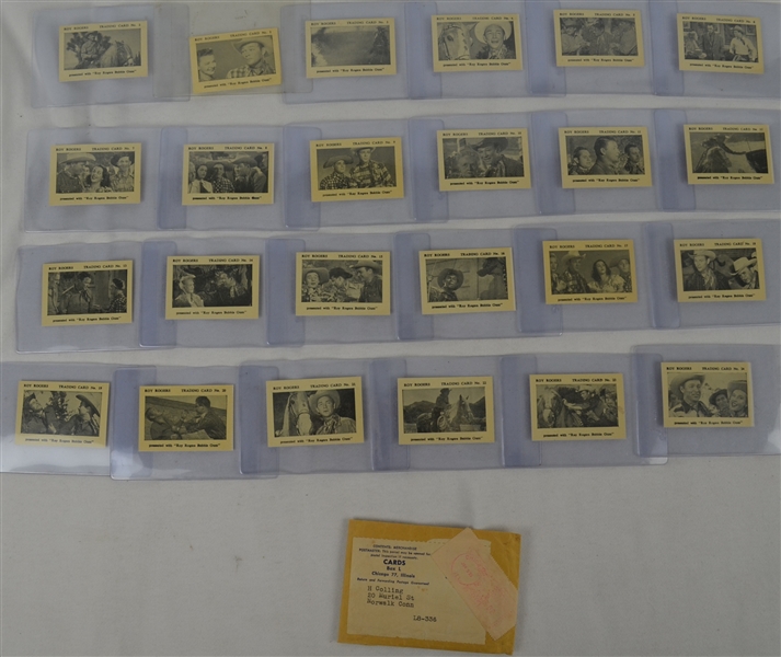 1955 Roy Rogers Card Set w/Original Mailing Envelope