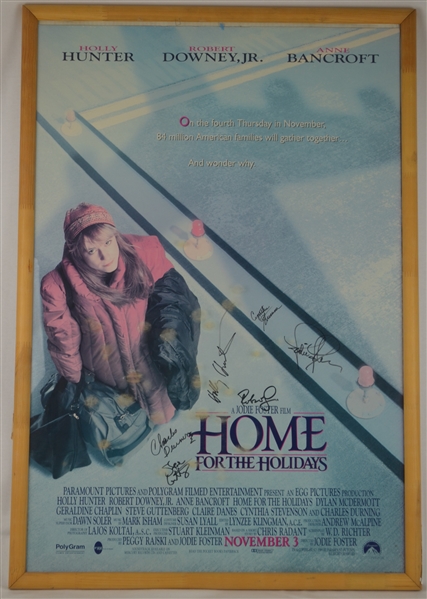 Home For The Holidays Autographed Movie Poster
