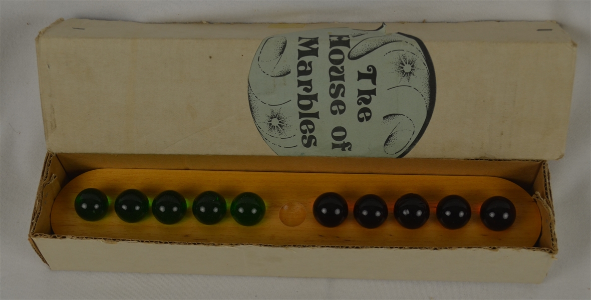 Vintage 1973 House of Marbles Game Set w/Original Box
