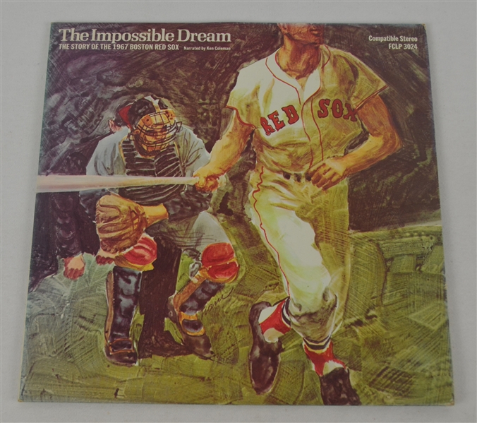 Boston Red Sox 1967 Record Album 