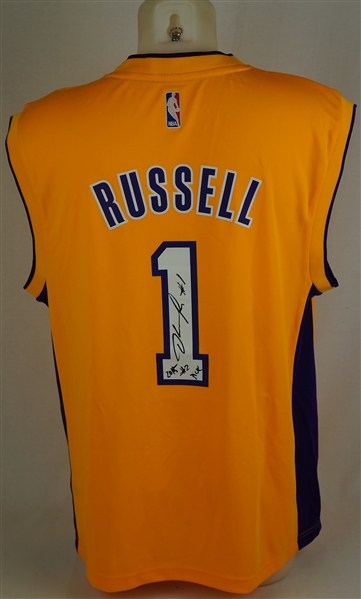 D’Angelo Russell Autographed LA Lakers Jersey
