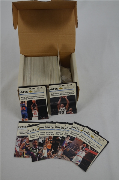 NBA 1993-94 Lot of 2 Basketball Card Sets 