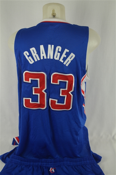 Danny Granger 2013-14 LA Clippers Professional Model Uniform w/Medium Use