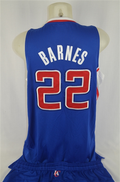 Matt Barnes 2013-14 LA Clippers Professional Model Uniform w/Medium Use