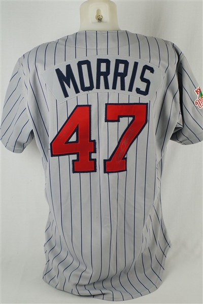 Jack Morris 1991 World Series Minnesota Twins Professional Model Jersey w/Letter of Provenance