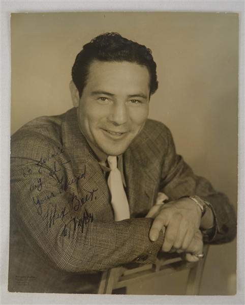 Max Baer 1934 Autographed & Inscribed Photo