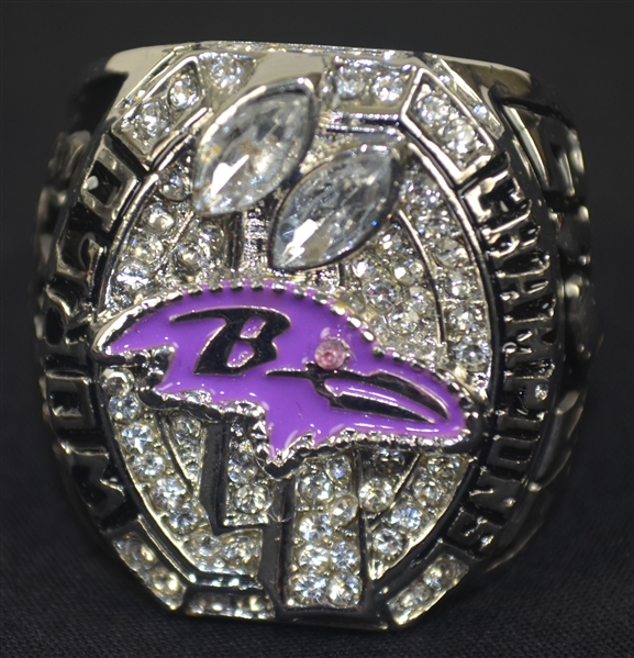 Joe Flacco Baltimore Ravens Super Bowl XLVII Replica Ring 