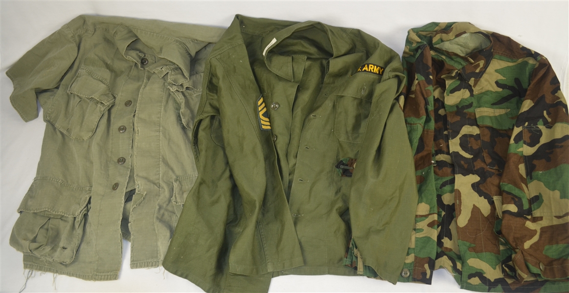 Vietnam Army Worn Shirts & Jackets