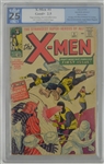 The X-Men 1963 Marvel Comic Book RARE First Issue PGX Graded 2.5 