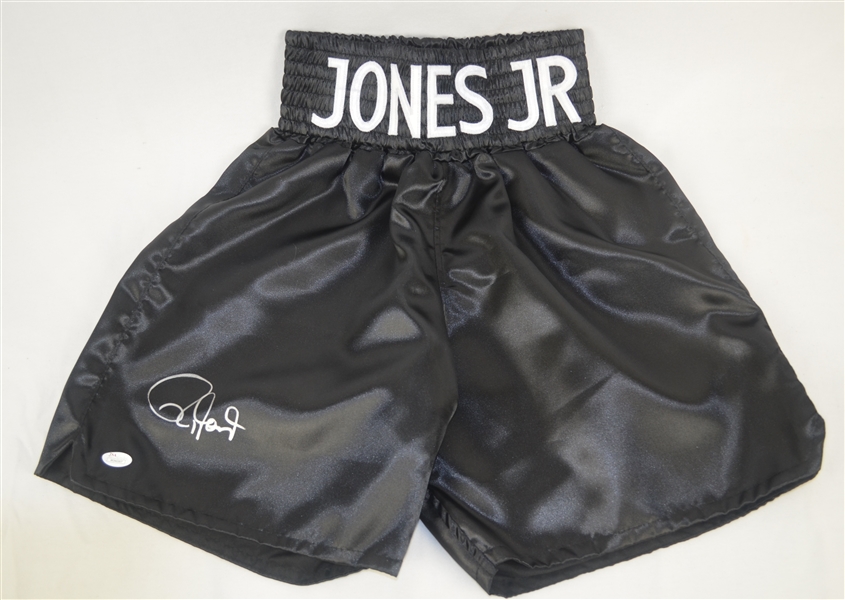 Roy Jones Jr. Autographed Boxing Trunks