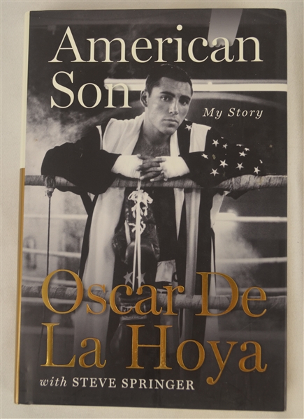 Oscar De Lah Hoya Autographed Book