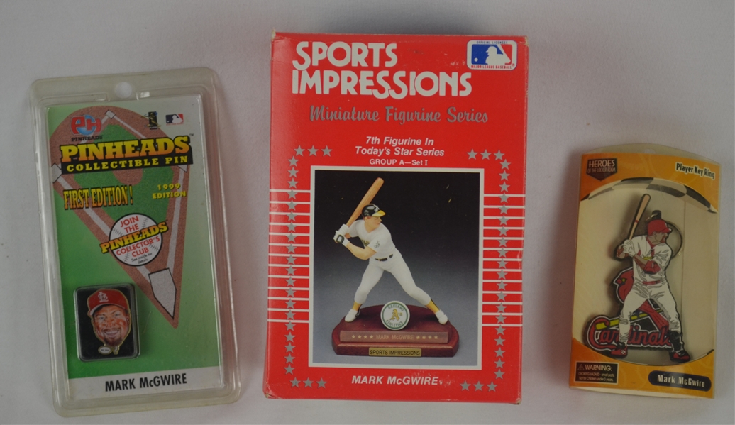 Mark McGwire Collection w/Sports Impression Figurine