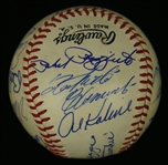 Roberto Clemente Autographed 1960s Hall of Fame Baseball w/DiMaggio & Mays JSA LOA