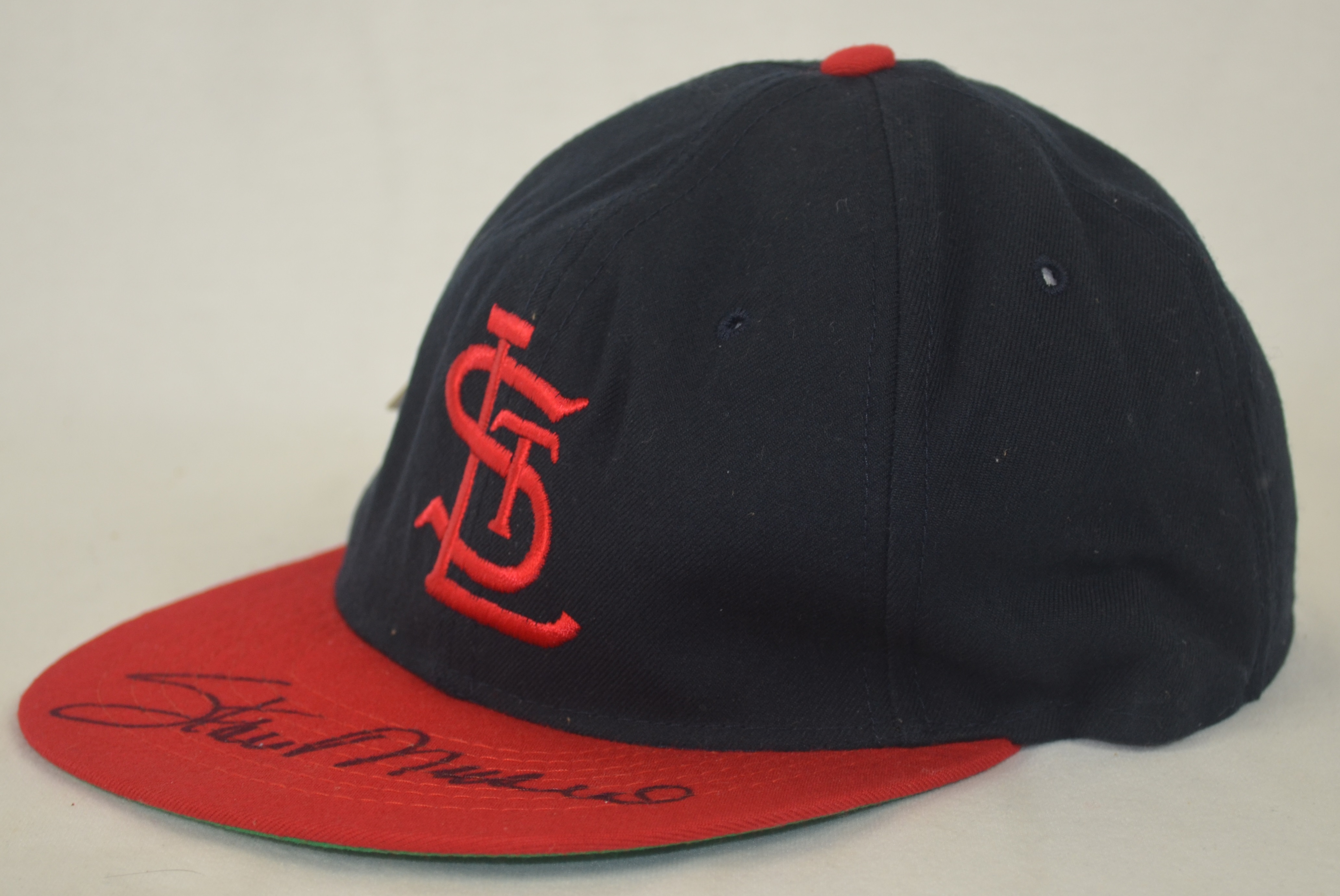 Lot Detail - Stan Musial Autographed St. Louis Cardinals Cooperstown Collection Hat