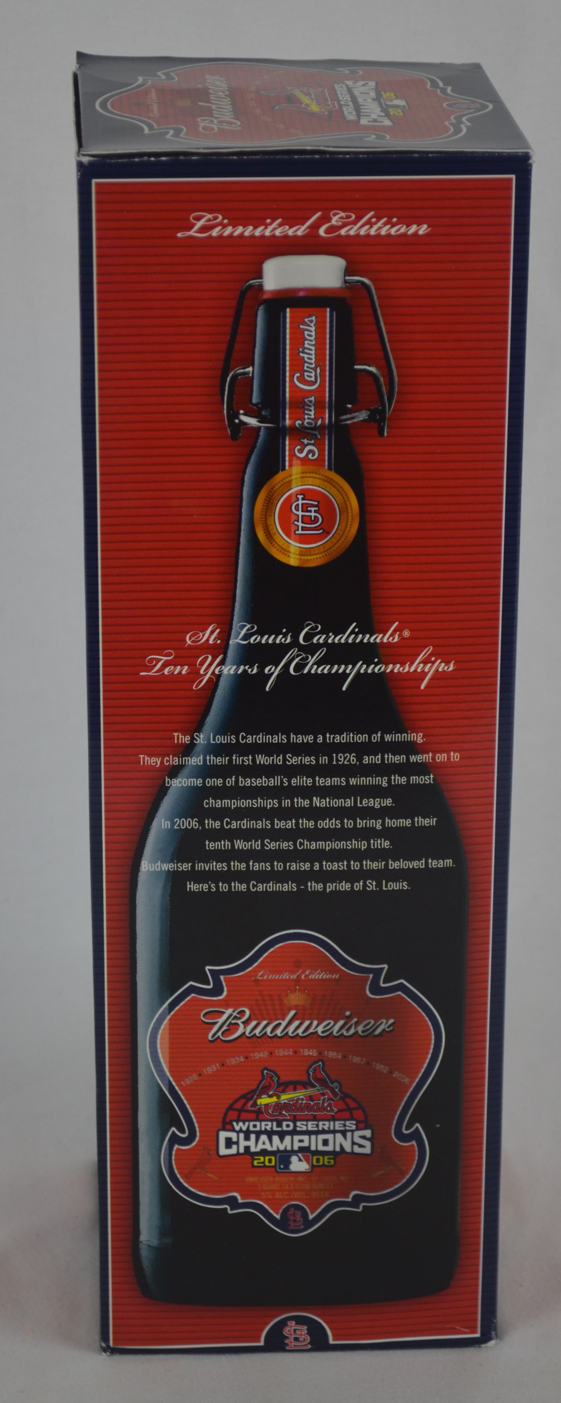 Lot Detail - St. Louis Cardinals 2006 World Series Champions Unopened Magnum Bottle