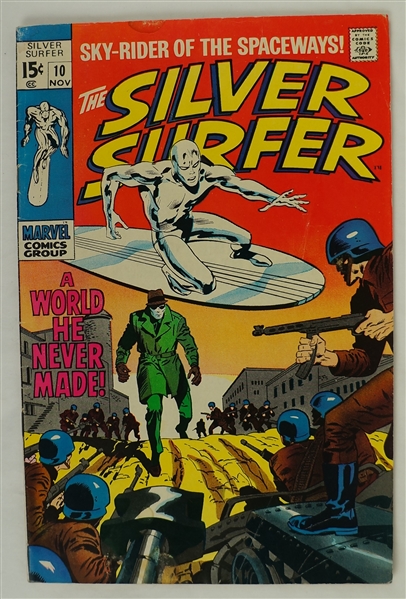 Silver Surfer November 1969 Marvel Comic Book Issue #10