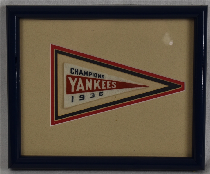 New York Yankee 1936 Pennant 