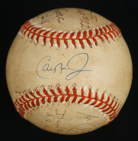 Cal Ripken Jr. Game Used 2,131 Autographed Baseball w/Provenance & JSA 