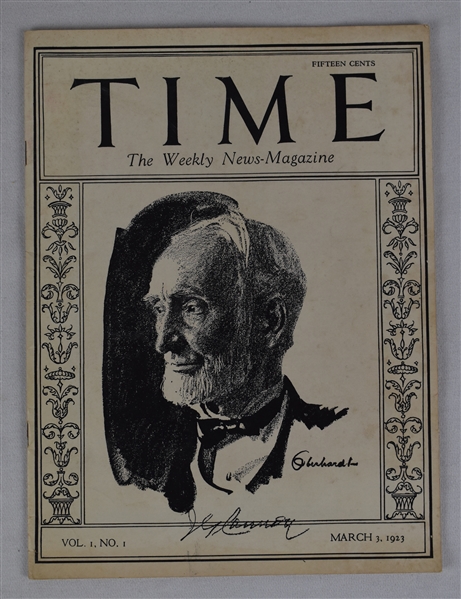 Vintage 1923 Time Magazine Issue Number 1