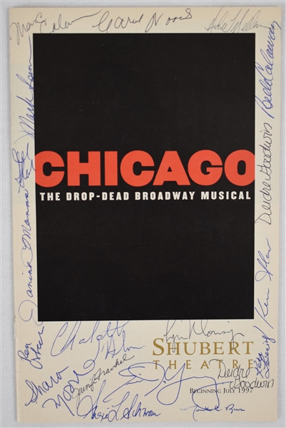 "Chicago Musical Signed Program