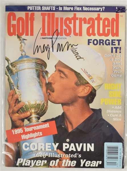 Corey Pavin Autographed Golf Illustrated Magazine